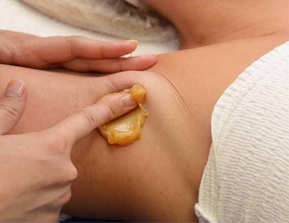 Rankų ir pažastų depiliacija